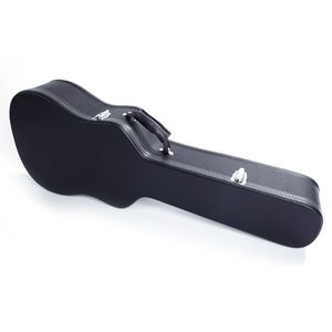 Custodia rigida per chitarra folk da 41 pollici con cerniera Microgroove, nero opaco - Ricambio per 94230254, compatibile con la maggior parte delle chitarre acustiche - Product Image 3