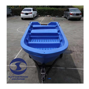 <span class=keywords><strong>Bateau</strong></span> <span class=keywords><strong>de</strong></span> pêche <span class=keywords><strong>en</strong></span> <span class=keywords><strong>mer</strong></span> <span class=keywords><strong>en</strong></span> plastique PE bleu <span class=keywords><strong>de</strong></span> 4,3 m avec moteur hors-bord pour 12 personnes - Product Image 3