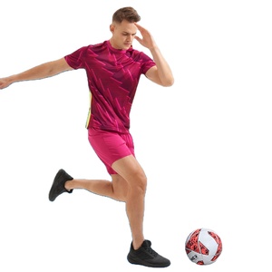 Camisetas para hombre de secado rápido transpirable gimnasio Fitness fútbol Jersey conjunto logotipo personalizado nombre barato fútbol Jersey camisa - Product Image 5