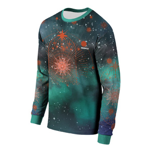 OEM/ODM 100% Cotton Men's <b>Long</b> <b>Sleeve</b> Crew Neck <b>T</b>-<b>Shirt</b> Casual Wear <b>with</b> Custom Logo Factory Wholesale - Product Image 2