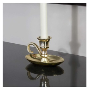 Centres de table Bougeoir au design élégant pour décoration de mariage Meilleur vendeur Bougeoir conique en aluminium à lumière en T Supports - Product Image 1