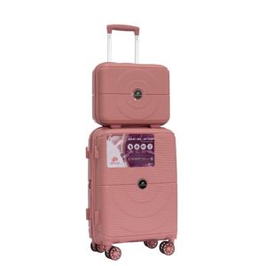 Ensemble de 4 valises rigides en PP, exportées du Vietnam, fabriquées par OEM, avec roues pivotantes à 360°, sacs de voyage, ensemble d'organisateurs de bagages, vente en gros - Product Image 1