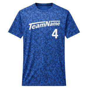 Camiseta de Fútbol Personalizada Youth Hawk Evolution de Alta Calidad con el Número 23 en Azul y Amarillo - Product Image 1