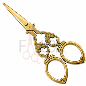 Antique Bronze Embroidery <b>Scissors</b> Vintage <b>Sewing</b> <b>Scissors</b> Stainless Steel Eyebrow Trimming <b>Scissors</b> Nail Cutting OEM ODM - Product Image 2