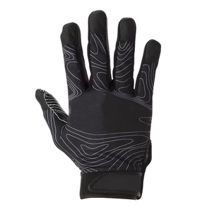 Football Goalkeeper Gloves <b>Full</b> Finger PU Leather Silicone Printed Non <b>Slip</b> Breathable Adjustable Wrist Strap Hook Loop Closure - Product Image 6