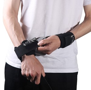 Sangles de musculation robustes et respirantes pour hommes, personnalisables, avec rembourrage pour l'haltérophilie et les soulevés de terre - Product Image 6