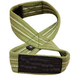 Logo personnalisé OEM Poignées d'haltérophilie Entraînement de gymnastique Poignet antidérapant Figure 8 Sangles d'haltérophilie Heavy Duty Figure 8 Sangles - Product Image 3