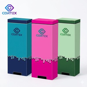 Caja <span class=keywords><strong>de</strong></span> embalaje gruesa personalizable para cartuchos <span class=keywords><strong>de</strong></span> cerámica vacíos desechables <span class=keywords><strong>de</strong></span> 500 mg, 1 gramo, 2 gramos, 3 gramos, 0.5 g, 1 ml - Product Image 3