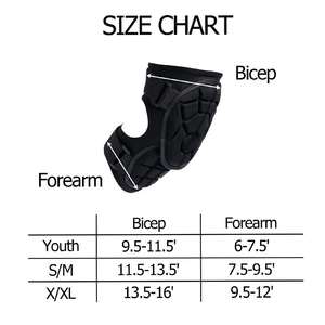 Custom Logo Embroidery Baseball Batting Elbow Guards Comfortable Mesh Polyester Fabric Arm Protection Pull Design Knee Pads - Product Image 4