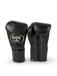 Gants de boxe en cuir véritable de haute qualité, édition équipe, équipement d'entraînement professionnel pour le Muay Thai, le kickboxing, hommes et femmes - Product Image 4