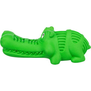 Giocattolo da Masticare Premium per Animali Domestici a Forma di Coccodrillo Verde 18 cm - Product Image 4