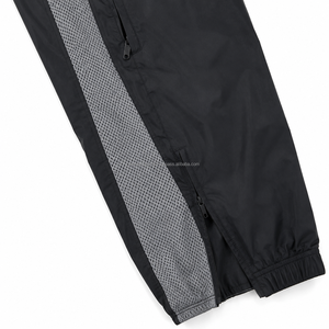 Wholesale OEM Men's <b>Nylon</b> Windbreaker Tracksuit Set Custom Zip Jacket <b>Track</b> <b>Pants</b> Sportswear Running Training Outdoor <b>Track</b> Suit - Product Image 4