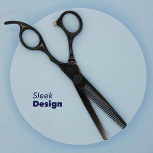 Ciseaux à effiler à prix réduit, précision supérieure, ciseaux de barbier de qualité supérieure, acier inoxydable japonais 440C - Product Image 5