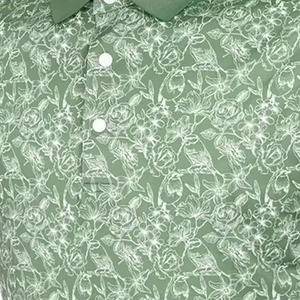 Polo de golf élégant, chemise de golf haut de gamme pour l'été, légère, protection UV, respirante, vêtements de golf, fabrication OEM ODM - Product Image 6