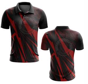 โรงงาน OEM รับผลิตเสื้อโปโลปักโลโก้ตามสั่ง ผ้าฝ้าย 220 กรัม สีพื้นเรียบ สำหรับกอล์ฟ กีฬากลางแจ้ง ลำลอง ธุรกิจ - Product Image 5