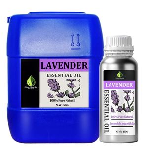 Natures Natural India <b>Oils</b> Pvt. Ltd. Lavender <b>Essential</b> <b>Oil</b> 100% Pure Natural 5KG 1KG Aromatherapy Steam Distilled Floral - Product Image 1