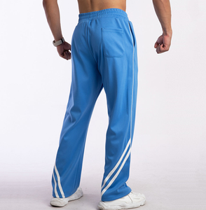 Men's Relaxed Fit Straight Leg Casual Joggers American Streetwear Heavyweight Striped Sweatpants Drawstring Closure Plus Size - Product Image 6