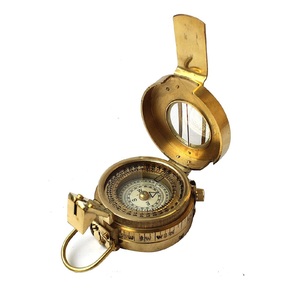 New Design Polished Modern Metal <b>Antique</b> Brass Boy Scouts Wristwatch Type Nautical Brass Navigational Scout Oath Poem <b>Compass</b> - Product Image 1