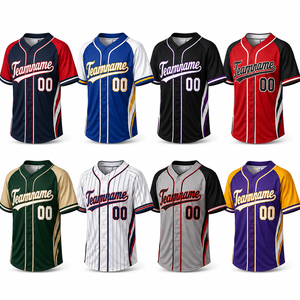 Uniforme de Béisbol Juvenil Personalizado, Sublimado, para Equipo, Ropa Deportiva con Botones para Niños, Fabricante OEM, Venta al Por Mayor - Product Image 2