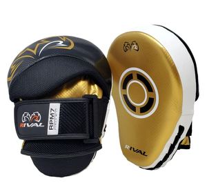 Par de Guantes de Boxeo Rival Boxing RPM-100, Color Negro y Dorado, Espuma/EVA/Cuero, Equipo de Entrenamiento Resistente para Todas las Estaciones - Product Image 4