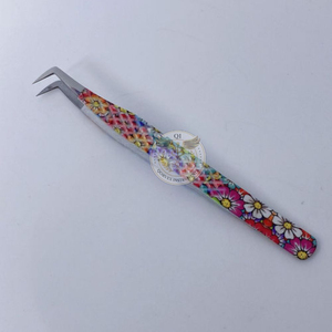 Pinzas de Acero Inoxidable para Pestañas, 1 Pieza, Pinzas Profesionales para Extensión de Pestañas, Curvas y Rectas, Herramientas de Maquillaje - Product Image 6