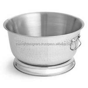 Seau à glace argenté d'excellente qualité OEM ODM dernière baignoire à boissons Barware bière Champagne refroidisseur de vin pour événements fêtes décoration - Product Image 2