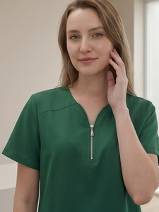 Custom Short Sleeve Nurse Scrub Scrub Suit \ Short Sleeve Nurse Scrub Pants | Surgical <b>Doctors</b> Hospital Suit Nursing Scrubs <b>Set</b> - Product Image 6