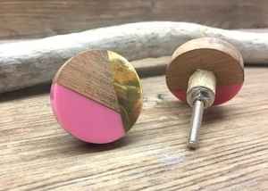 Manijas de resina y madera de lujo de la mejor calidad, artículos artesanales naturales, manijas de puerta de madera y piedra, accesorios de ferretería hechos en India. - Product Image 3