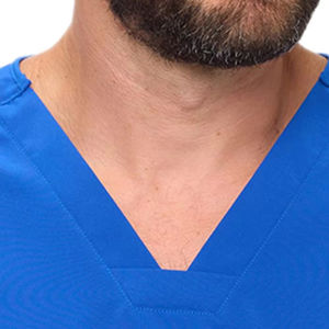 Uniforme Médico de Alta Calidad para Hombre, Uniforme de Enfermería para Clínica y Hospital, Conjunto de 2 Piezas con Pantalones y Logotipo Personalizado - Product Image 5