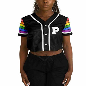 Maillot de baseball court pour femme, taille personnalisée, pour l'entraînement sportif – Collection 2026 en vogue - Product Image 3