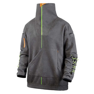 Sweat à capuche technique léger pour homme - Mode urbaine moderne décontractée, coupe-vent et écologique, 100% polyester - Product Image 6