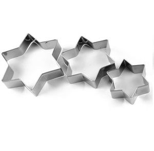 Juego de cortadores de galletas en forma de corazón de acero inoxidable 304, elegantes, artesanales y de gran venta, herramientas metálicas para hornear en casa, utensilios para pasteles. - Product Image 2