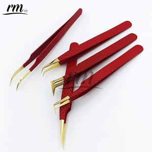 RMI แหนบต่อขนตาแบบปลายไฟเบอร์แหนบต่อขนตาเพิ่มวอลลุ่มปรับได้อย่างยั่งยืนฉลากส่วนตัว - Product Image 2
