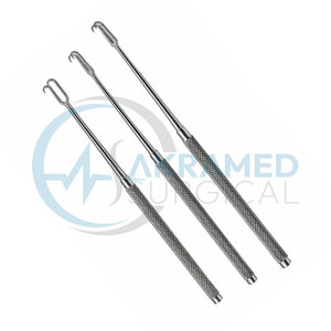 Set de rétracteurs chirurgicaux Akramed Premium 3 pièces Joseph à double crochet cutané 2mm/5mm en acier inoxydable, instrument de chirurgie générale CE - Product Image 5