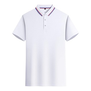 เสื้อโปโลแฟชั่นลำลองสีพื้นสไตล์วินเทจสำหรับฤดูร้อนขายดีจากผู้ผลิต - Product Image 5