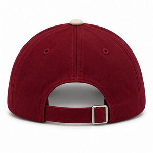 Gorra de Béisbol Unisex Bfit, Gorra Ajustada de 6 Paneles, Color Granate Beige, Letra Bordada, Ropa Casual para Exteriores, Gorra Polo para Adultos - Product Image 3