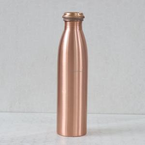 Botella de Agua de Cobre Puro Hecha a Mano con Patrón Martillado de Diamantes, Capacidad de 950 ML, Diseño Personalizado, a Prueba de Fugas, Botella de Cobre Auténtica - Product Image 2