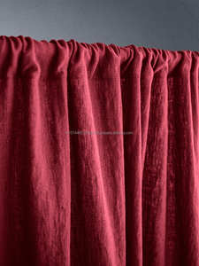 ผ้าม่านพิมพ์ลายโบฮีเมียนแบบแฮนด์บล็อก ผลิตจากผ้าฝ้ายซักนิ่มแบบ Stone Washed เป็นมิตรกับสิ่งแวดล้อม ใช้ได้ทุกฤดู เหมาะสำหรับห้องครัว ห้องนั่งเล่น - Product Image 5