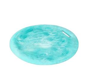 Tabla de cortar de resina de alta calidad, la más vendida, para cocina, bandeja para servir, tabla de cortar de resina epoxi color oliva para uso doméstico y en la cocina. - Product Image 1