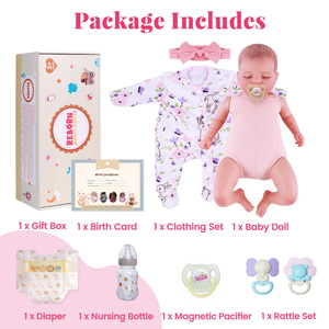 Poupées Reborn Babeside 20 pouces Rosalie Fille Corps en Vinyle et Tissu Jouet Doux Vente en Gros - Product Image 6