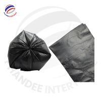 Rouleau de sacs poubelles jetables personnalisables Eagle Brand, noirs, en HDPE et PP, avec fermeture Starseal, robustes, pour usage domestique, options OEM disponibles