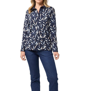 <b>Women</b> Short Sleeve <b>Polo</b> <b>Top</b> Cotton Solid Pattern Casual Knitted Breathable Shirt Button Up Summer Wear 2026 - Product Image 4