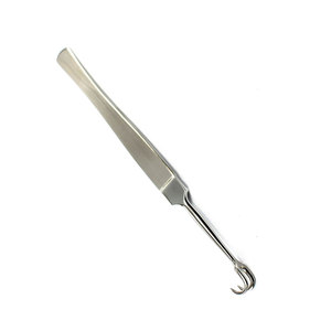Écarteur abdominal de style [X] en acier inoxydable à lame solide, instrument chirurgical polyvalent réutilisable - Product Image 3