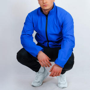 Stretch Fabric <b>Men</b> Windbreaker Jacket 4 <b>Way</b> Elastic Performance Fit Windproof Breathable Outdoor Jacket For Man - Product Image 5
