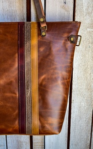 Real <b>Leather</b> Summer Women's Tote <b>Bag</b>-High Quality Portable Customizable Stylish Carry All Daily Use <b>Soft</b> <b>Leather</b> - Product Image 3