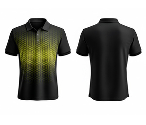 High Performance Full Sublimation Polo Shirt for Sports & Casual Wear for Men Women Youth Quick-Dry Dry-Fit Active Polo - Product Image 6