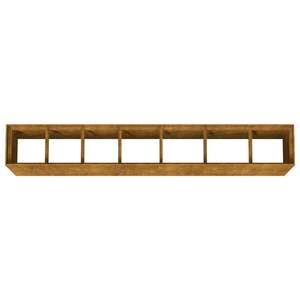 Bac à fleurs et jardinière surélevée en acier Corten rouillé 110,2 x 15,7 x 31,5 po - Product Image 5