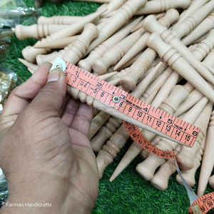 Brunidor de bordes de cuero de madera de haya natural, herramienta de cuero hecha a mano de alto acabado a precio económico - Product Image 2