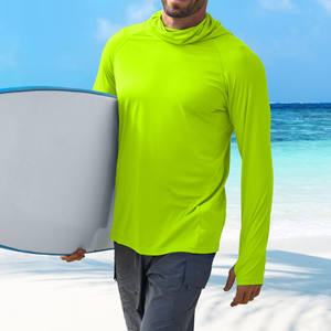 Hoodie de pêche personnalisé avec logo pour homme, séchage rapide, respirant, vêtements de sport, grandes tailles, pour la randonnée, le cyclisme et la pêche. - Product Image 3