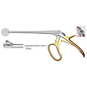 Pinzas para Biopsias JACKBILLY de Alta Calidad, 18 cm, Tamaño de Mordida 3x9 mm, Diseño Shur-Lock Kevorkian Pacific, Obturador Manual, CE - Product Image 1